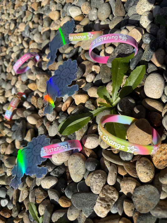 friendship bracelets + sticker bundle
