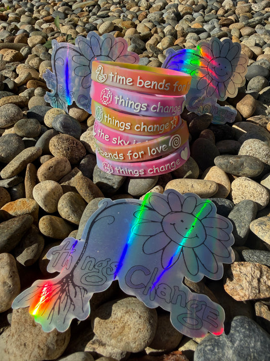 friendship bracelets + sticker bundle